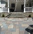 Image result for Metal Frame and Stone Front Steps