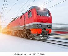 Image result for Red High Speed Train