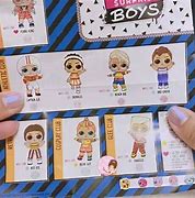 Image result for Boy LOL Doll Checklist