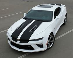 Image result for Camaro 5th Gen Black with Silver Stripes