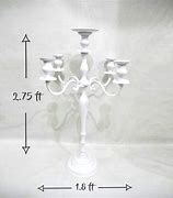 Image result for White Candelabra