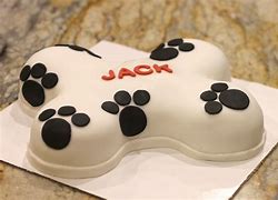 Image result for Happy Birthday Dog Bone Cake