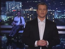 Image result for Jimmy Kimmel Matt Damon