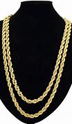 Image result for Fake White Gold Rope Chain