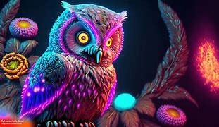 Image result for Owl Neon Artwork