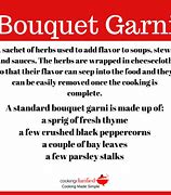 Image result for What Is Bouquet Garni