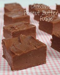 Image result for Diabetic Peanut Butter Chocolate Fudge Recipe