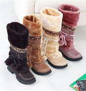 Image result for Fur Snow Boots