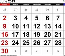 Image result for Month of June Calendar