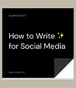 Image result for Social Media Writing