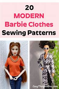 Image result for Barbie Clothes Sewing Patterns