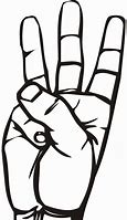 Image result for Three Finger Sign