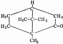 Image result for Camphor Chemical Structure