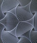 Image result for String Art Black and White