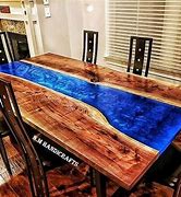 Image result for Blue Epoxy and Table Top