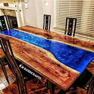 Image result for Blue Epoxy Table Tops