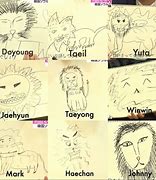 Image result for NCT Member Drawing