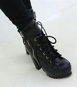 Image result for Platform Combat Boots