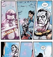 Image result for Superman vs Captain Atom Injustice