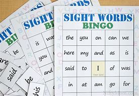 Image result for Word Bingo Template