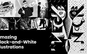 Image result for Black and White Graphic Design