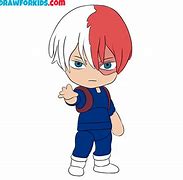 Image result for Todoroki Drawing