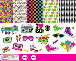 Image result for Awesome 80s Clip Art