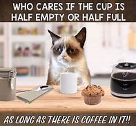 Image result for Grumpy Cat Drinking Coffee