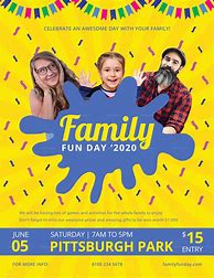 Image result for School Fun Day Flyer