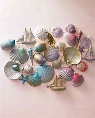 Image result for Christmas Crafts with Seashells