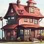 Image result for Aesthetic Cartoon House