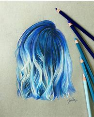 Image result for Pics of Pencil Drawn Hair