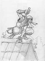 Image result for Ninja Poses Drawing