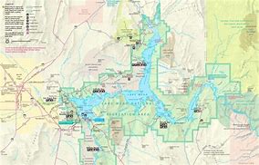 Image result for Lake Mead Map