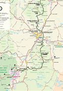 Image result for Map of Lue Ridge Parkway