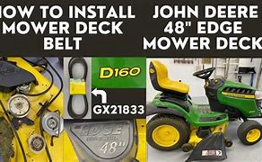 Image result for John Deere X380 Mower Deck Belt Diagram