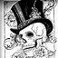 Image result for Skull Crazy Art Drawings