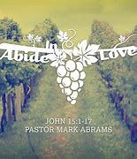 Image result for John 15 Abide in My Love