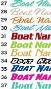 Image result for Boat Name Graphics