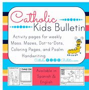 Image result for Catholic Kids Bulletin