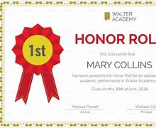 Image result for Academic Honor Roll Seal