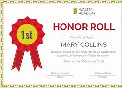 Image result for Silver Honor Roll