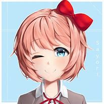 Image result for Sayori Blushing