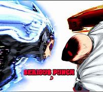 Image result for Saitama Punching Cosmic Garou