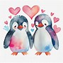 Image result for Penguin Love Dog Drawing Anime