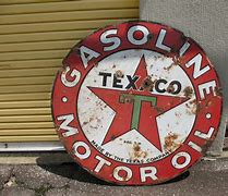 Image result for Old Texaco Signage