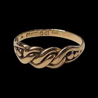 Image result for Woven Gold Circle S Ring