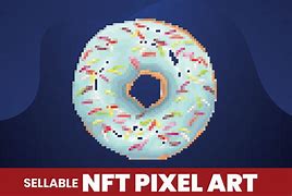 Image result for Really Easy Pixel Art Donut