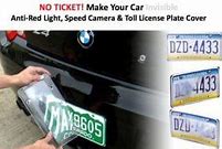 Image result for Anti Camera License Plate Cover