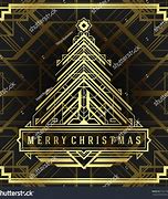 Image result for Art Deco Christmas Scene